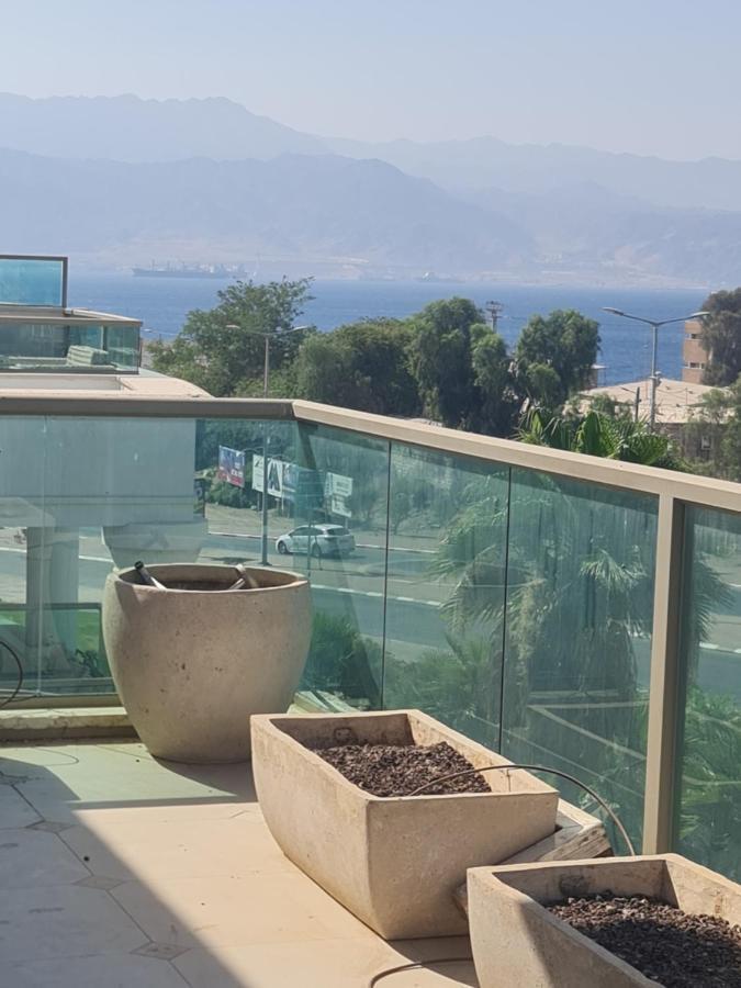 La-Palmore Luxury Apart-Residense Resort With Pool First Line Sea Side Ejlat Zewnętrze zdjęcie